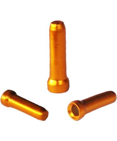 Yuauy 1.8mm Alloy Bike Brake Shifter Cable End Crimps - 70 PCs Assorted Colors (Red, Black, Gold, Silver, Green, Blue, Purple) - Buy Online on GoSupps.com