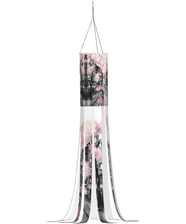 Paris Street Eiffel Tower Pink Floral Holiday Hair Dryer - Compact Wear-Resistant Sun & Rain-Resistant - Perfect for Halloween Decoration - Buy Online on GoSupps.com