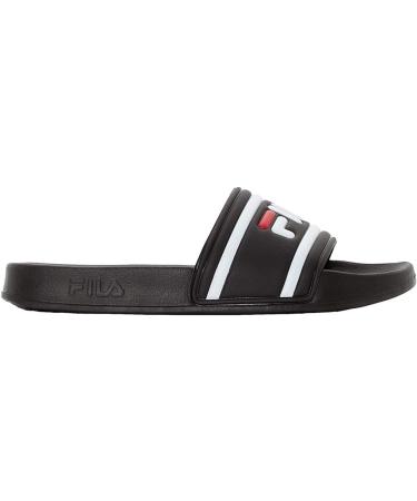 FILA Mens Morro Bay 2.0 Slipper - Black 42 EU | Comfortable & Stylish Men's Footwear - Shop Internationally! - Buy Online on GoSupps.com