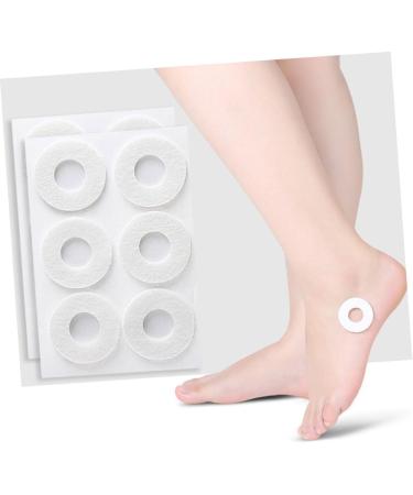 GLEAVI 4 Sheets Corn Stickers Callus Cushions Toe Pads Corn Cushion Pads Toe Pads for Corns Corn Protectors for Toes Heel Pad Pain Care Tool Felt White Foot Patch Simple - Buy Online on GoSupps.com