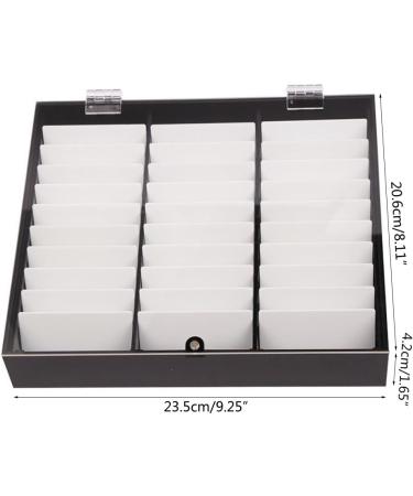 BAYORE Acrylic Fake Nail Tips Display For Case Nail Color Card Storage Box Nail Art Decoration Container Nail Art Design Tools - Buy Online on GoSupps.com
