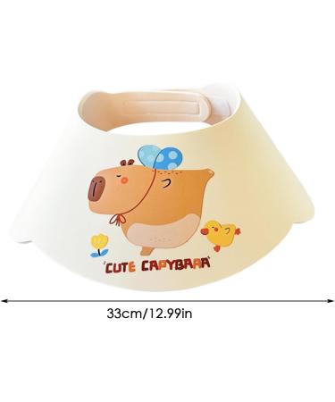 Baby Helmet Toddler Protective Hat Toddler Bump Head Protective Hat Splash Proof Baby Shampoo Cap Capybara Pattern Toddler Swim Cap with Adjustable DesignBaby Bath Shield for Eyes Nose Neck - Buy Online on GoSupps.com