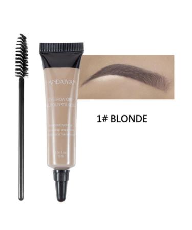Professional Eyebrow Interlocking Cream with Brush | Water-Density Tinting Gel & Cosmetics Tools - Buy Online on GoSupps.com