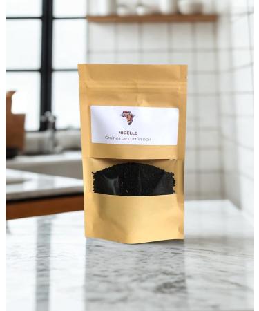 Nigella - Black Cumin Seeds - Aromatic Whole Spice for Cooking and Seasoning - 50g - Buy Online on GoSupps.com
