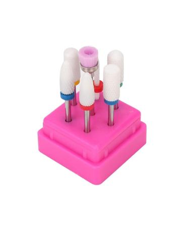 NAROOTE Nail Drill Bits 7Pcs Nail Metal Drill Bits Nail Polishing Burr Manicure Pedicure Accessory Tool Set(TZ-08) - Buy Online on GoSupps.com