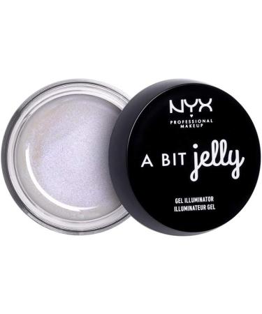 NYX Cosmetics A Bit Jelly Gel Illuminator Opalescent 01 0.53 ounces 15.02 g (Pack of 1) Opalescent 01 - Buy Online on GoSupps.com