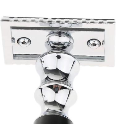 Crody Simplicity Men's 3-in-1 Shaving Brush Set - Stylish Grooming Tool for Black Beards | Professional Rasier Brush 9x15.5cm Silver - Buy Online on GoSupps.com