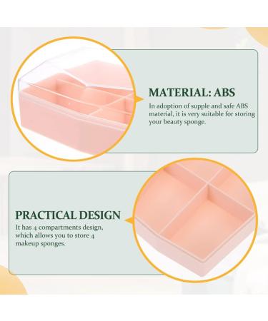 Buy Minkissy 2Pcs Beauty Egg Storage Box - Makeup Sponge Holder & Cosmetic Organizer for Travel | International Shipping Available - Buy Online on GoSupps.com