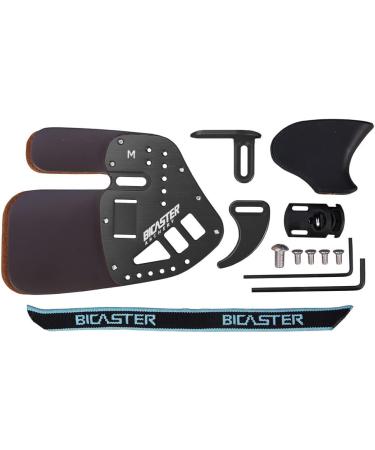 BICASTER ASA Finger Tab Cowhide Face + Aluminum Plate - Small Right Handed - Buy Online on GoSupps.com