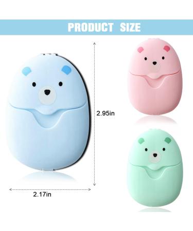 ZKSXOA Soap Leaves - Compact Travel Soap Flakes in Plastic Box | Ideal for Hiking Camping & On-the-Go Use - Buy Online on GoSupps.com