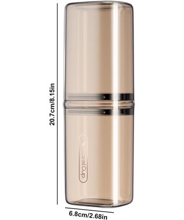 Buerfu Portable Toothbrush Case - Travel-Friendly Toothbrush Organizer & Cup for Camping & On-the-Go - Buy Online on GoSupps.com