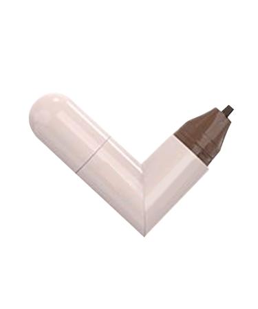 Tampons Eyeliner Gabarit Aile de Chat Crayon Liner Double Pointe Imperm able Longue Dur e avec Tampon pour Femmes Brun