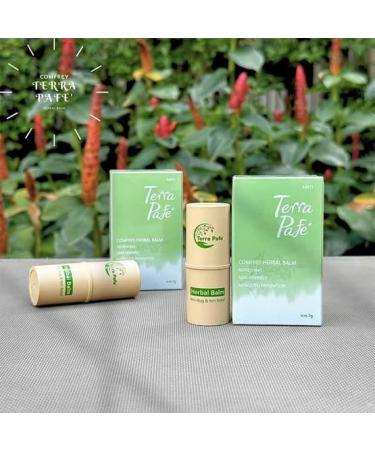 Buy Terra Pafe Comfrey Aromatic Stick Balm - Soothing Relief from Bug Bites (2pcs 0.24oz) - International Shipping Available - Buy Online on GoSupps.com
