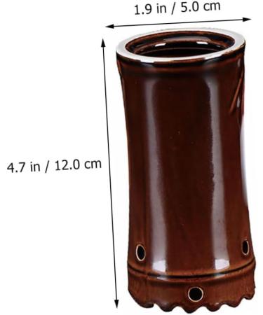 Beavorty Massage Tools - 2 STK Moxibustion Pot Set | Ceramic Moxa Canister & Burner for Relaxation & Wellness - Buy Online on GoSupps.com