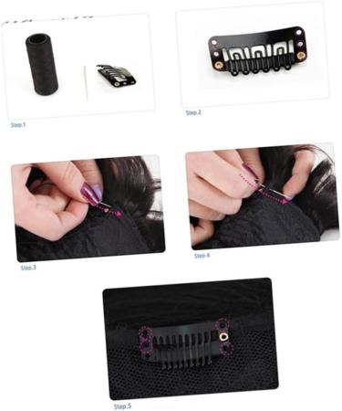 MERRYHAPY Metal Hair Clips for Women Metallic Hair Clips Metal Snap Buttons Hair Clip for Women Stainless Steel Snap Clip Women's Hair Clips Hair Extension Clips Windproof Spring Miss - Buy Online on GoSupps.com