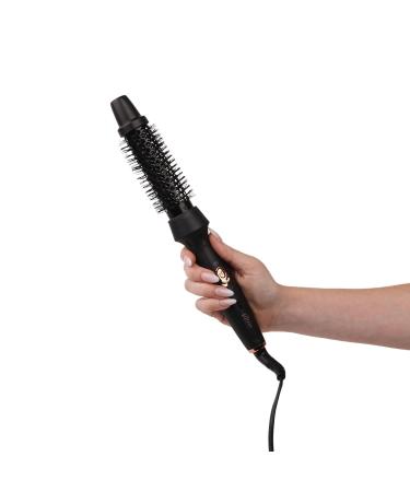 Aria Beauty Thermal Ionic Styling Brush - Lightweight Ceramic Round Brush for Perfect Blowouts - Hot Styling Brush (No Air) - Black - 1 pc - International Shipping Available - Buy Online on GoSupps.com