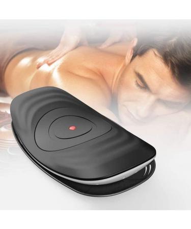 Adjustable Pain Relief Device for Lower Back - Electric Lumbar Spine Relaxation (Black) | International Shipping - Buy Online on GoSupps.com