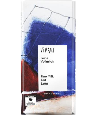  Vivani Vivani Organic Chocolate (6 x 100 g) - Buy Online on GoSupps.com