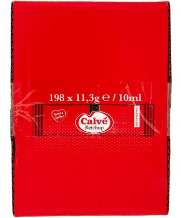  CALVE' Calv Ketchup Single Dose in Bag 198 x 10 ml - Buy Online on GoSupps.com