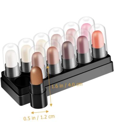 WOONEKY 12pcs 12 Shadow Box Makeup Kits Stick Eye Shadow Glitter Plastic - Buy Online on GoSupps.com