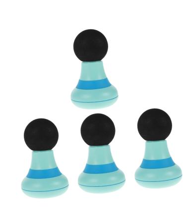 Beaupretty 4 sets mini massage device Electric electric tools body muscle mini muscle massage device Hand massage devices deep tissue household appliances fitness pebbles small cervical membrane
