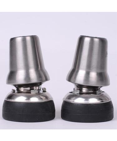 Villcase Hiking Stick Tips - Durable Rubber Crutch Feet for Comfortable Walks | 9.40x6.30cm | Ideal for Outdoor Adventures - Buy Online on GoSupps.com