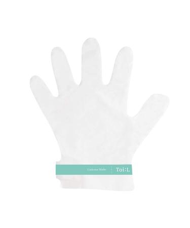 TOI L x Catherine Muller Floral Hand Mask Glove 5 Pairs | Premium Intensive Moisturizing Hand Care for Dry & Damaged Hands - Buy Online on GoSupps.com