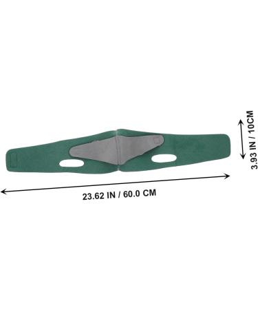 Baluue Face-lifting Tool Belt Beauty Bandage Reusable v Line Belt Slimming Mask Green Spandex - Buy Online on GoSupps.com