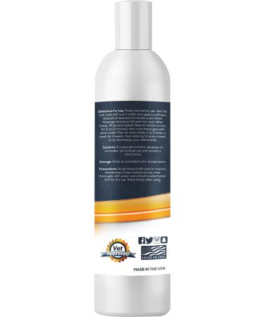 Jungle Pet Medicated Shampoo 16 oz - Antiseptic Chlorhexidine for Dogs Ringworm, Hot Spots & Allergies - Cucumber Melon Scent - Buy Online on GoSupps.com