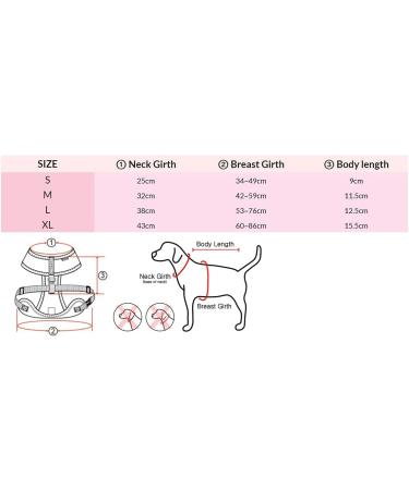 Puppia Soft Harness II - Comfortable & Adjustable Dog Harness for Small & Medium Dogs - Gray M - Buy Online on GoSupps.com