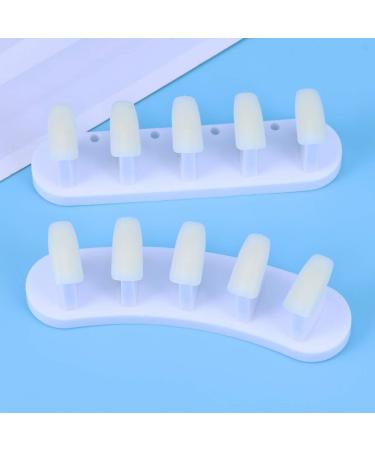 Beavorty 6 Sets Manicure Practice Display Stand Manicure Practice Nails Tips Nail Art Tip Stand Display Easel Manicure Practice Base Nail Training Display Nails Tools Lotus Seat Nail Piece - Buy Online on GoSupps.com
