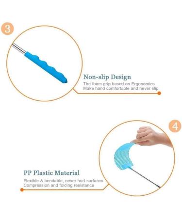 Fly Swatters Telescopic Extendable Fly SwatterRetractable Flies Tool Swatter SuppliesGarden Mosquito Trap - Buy Online on GoSupps.com