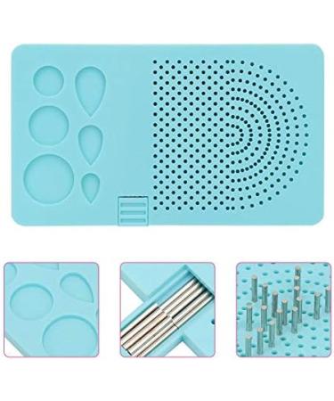 Quilling Board Kit with Pins and Storage Box - DIY Paper Crafting Tool - Blue - 6.1x3.6inch - Buy Online on GoSupps.com
