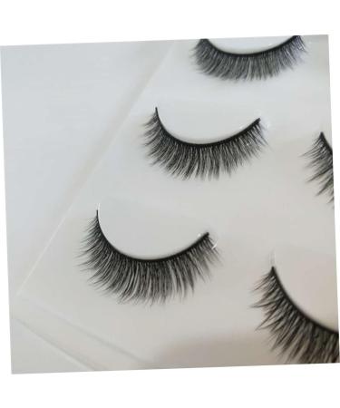 Beaupretty Natural Eyelashes 3 Pair fake eyelash false eyelash 3d eyelashes make up Dense Eyelashes - Buy Online on GoSupps.com
