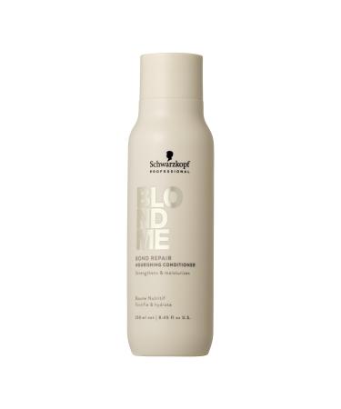 Schwarzkopf Professional BLONDME Bond Repair Nourishing Conditioner Apr s Shampooing Formule L g re Th Blanc Profond ment Nourrissant Hydratant Et D m lant 250 ml