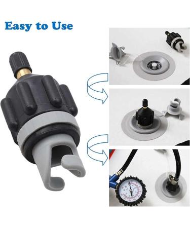 Inflatable Boat SUP Pump Adaptor | Multifunction Valve Adapter for Paddle Board, Rowing Boat, Inflatable Bed | One Size - Buy Online on GoSupps.com