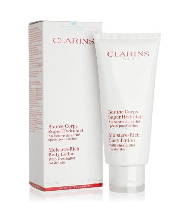 Clarins Moisture-Rich Body Lotion | Intensely Hydrates | Nourishes  Softens and Smoothes | Non-Greasy and Fast Absorbing | 88% Natural Ingredients | Body Cream With Shea Butter | 6.5Oz - Buy Online on GoSupps.com
