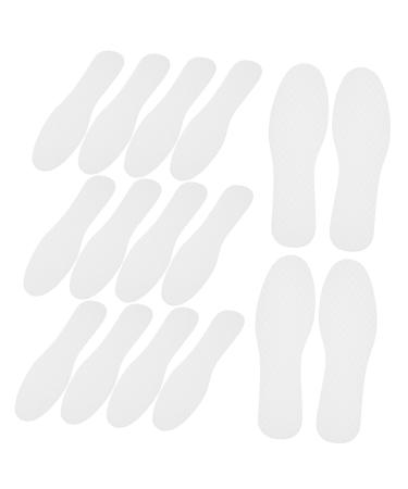 FRCOLOR 20 Pairs Sweat-Absorbing Insoles Women Shoe Inserts Summer Sneakers for Women Summer House Shoes for Women Athletic Shoes for Men Toilet Paper Massage Men and Women White White 25.00X8.00X0.20CM