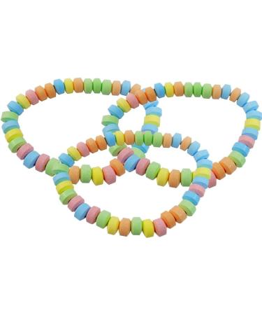 Candy Necklaces Boiled Sweets - 20 Candy Necklaces - Fruit Flavour Sweets - Buy Online on GoSupps.com