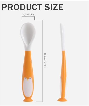 4PC Curved Baby Spoon Set - Lifine Bent Cutlery for Self-Feeding Toddlers | Ideal Baby Feeding Accessories - Buy Online on GoSupps.com