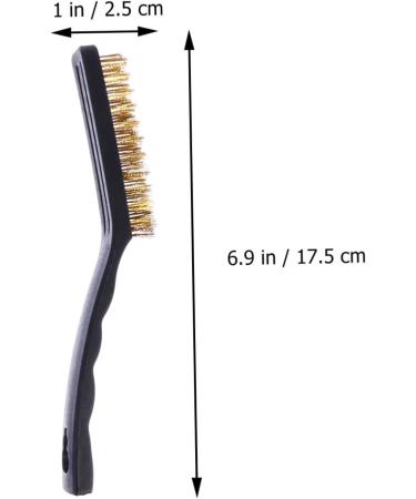 Mobestech 2 Nylon Wire Brush Set - Stainless Steel Cleaning Brushes for Welding Automotive & Antistatic Use - Buy Online on GoSupps.com