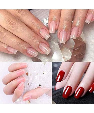 MWOOT 100 Pieces Fiberglass Nail Extension Silk Nails Tips - Salon Quality False Nail Tips for UV Gel Nails Art - Buy Online on GoSupps.com