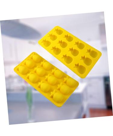 Alipis 6 Pcs Silicone Molds Silicone Candy Mold Silicone Candy Moulds DIY Soap Mold Cactus Pineapple 3pcsx3pcs Yellowx3pcs - Buy Online on GoSupps.com