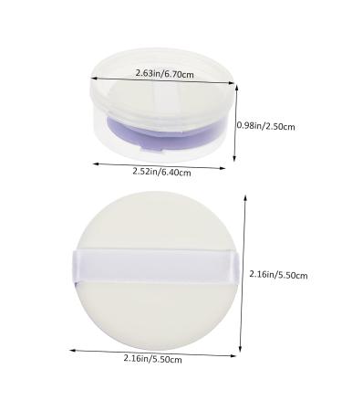 5 Sets Versatile Makeup Puffs - Durable Round Sponges for Foundation & Powder | High-Quality Facial Makeup Pads for Flawless Application - Buy Online on GoSupps.com