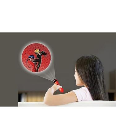 LEXIBOOK Miraculous Torch Light & Projector with 3 Discs - 24 Images | Tales of Ladybug & Cat Noir | Create Your Own Stories - Buy Online on GoSupps.com
