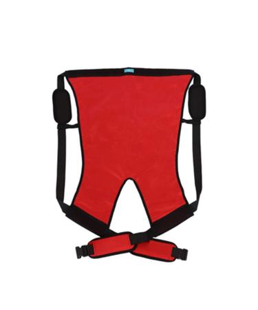 Patient Lift Stair Slide Board Transfer Move The Patient Up and Down The Stairs Strap Belt Safety Full Body Lifting Sling Sliding Transferring Use for Seniors Handicap (Color : Red)