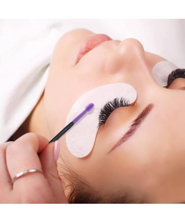 50PCS Disposable Silicone Eyelash Mascara Wands Brushes - Professional Makeup Tool Set (Purple) - Buy Online on GoSupps.com