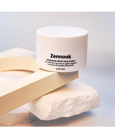 ZENNOOK Kombucha Velvet Face Cream | Natural Black Tea Skincare | 24-Hour Rejuvenating Cream 1.69 FL. OZ. International Shipping Available - Buy Online on GoSupps.com