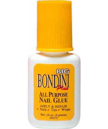 Nail Supplements Big Bondini Plus All Purpose Nail Glue -Size 0.14 oz