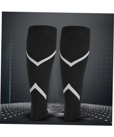 Mobestech Compression Socks - Calf Sleeves for Football & Night Runs | Large Black - Buy Online on GoSupps.com